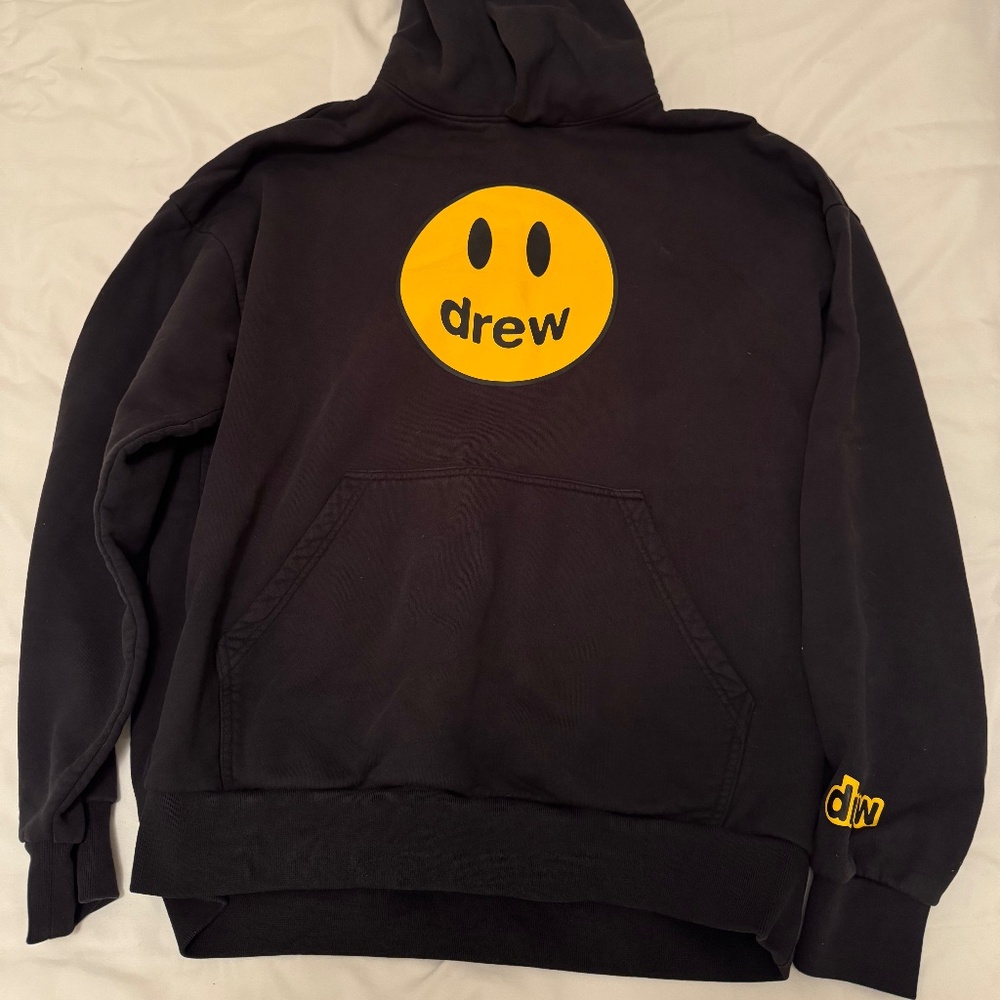drew house mascot hoodie black